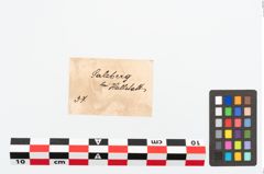 Etikett zu Eisenkonvolut (NHMW-PRAE-094301)